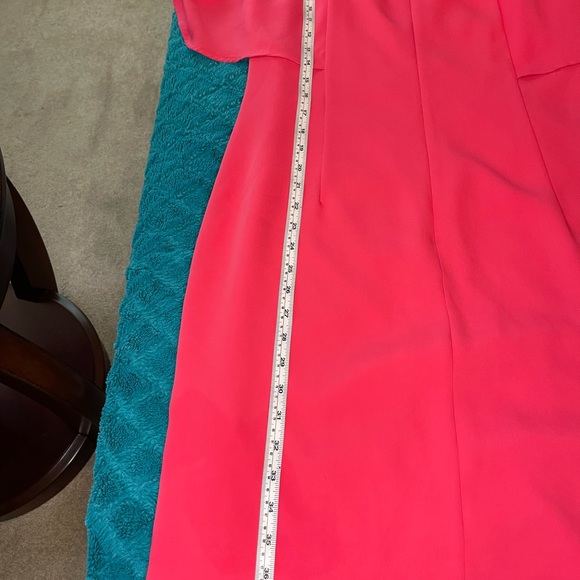 TRINA TURK Pink Scenic Flare Sleeve Pink Shift Dress - Picture 7 of 12